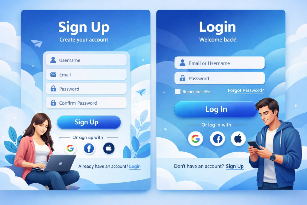 天顺平台登录和注册引导